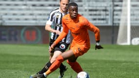 Le Montpelliérain Mavididi , buteur contre Angers
