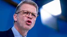 Le président de la fédération BDB Christian Sewing, également patron du premier groupe bancaire allemand Deutsche Bank.
