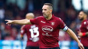 Franck Ribéry avec la Salernitana