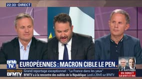 Européennes: le match Emmanuel Macron/Marine Le Pen (1/2)