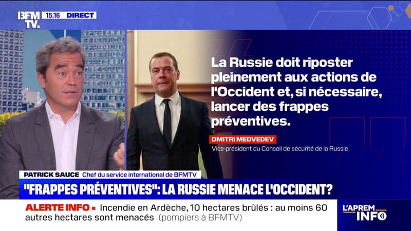 Menace russe sur l'Occident: qu'est-ce qu'une 