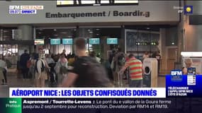Nice: les objets confisqués à l'aéroport désormais donnés aux Restos du cœur