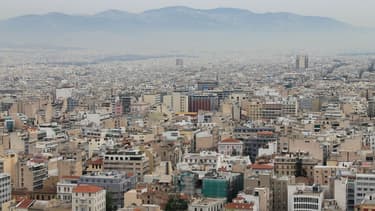 La ville d'Athènes