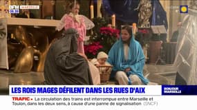 Aix-en-Provence: la traditionnelle marche des rois s'est déroulée dimanche