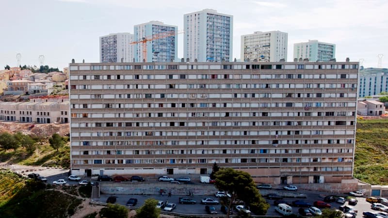 Banlieue nord de Marseille.