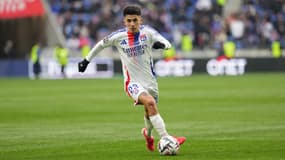 Thiago Almada lors du match Lyon-Le Havre (4-2, L1), le 16 mars 2025