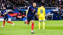 Mbappé lors de France-Kazakhstan, à Paris le 13 novembre 2011
