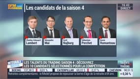 Les Talents du Trading, saison 4: La liste des candidats sélectionnés enfin dévoilée – 16/10