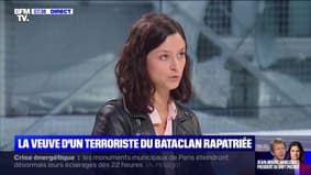 The widow of a Bataclan terrorist was repatriated from Syria to France