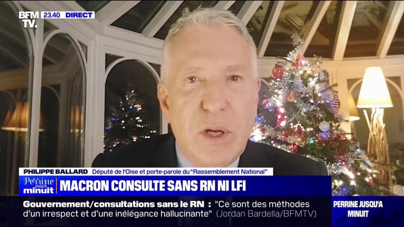 Consultations à l'Élysée sans RN et LFI: 