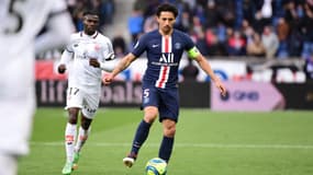 Marquinhos lors du match PSG-Dijon, le 29 février 2020