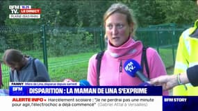 "Je veux retrouver ma fille, c'est une torture de ne plus avoir son enfant près de soi": La mère de Lina, disparue depuis samedi à Plaine (Bas-Rhin), s'exprime après la première journée de battue pour la retrouver 