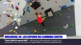 Mulhouse: un nouveau mur d'escalde olympique au Climbing Center