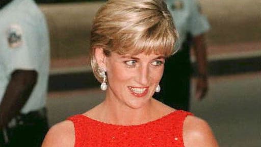 Diana lors d'un gala à Washington, le17 juin 1997