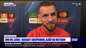 RC Lens: Gradit suspendu et Saïd de retour contre l'OM ce week-end