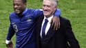 Patrice Evra et Didier Deschamps