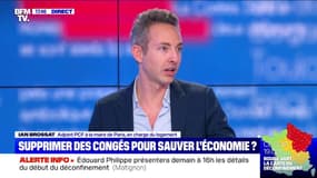 Selon Ian Brossat (PCF), les suppressions de congés pour sauver l'économie sont "des mesures indécentes"