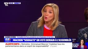 Agnès Evren sur la réforme des retraites: "Nous sommes à 35 votes 'pour' sur les 61" députés Les Républicains