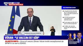 Jean Castex sur la vaccination: "Je demande que cessent les polémiques stériles"