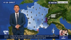 La météo pour ce mercredi 15 mai 2019