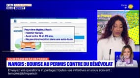 Nangis: bourse au permis contre du bénévolat