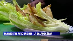 Ma recette avec un chef : La salade César - 27/07