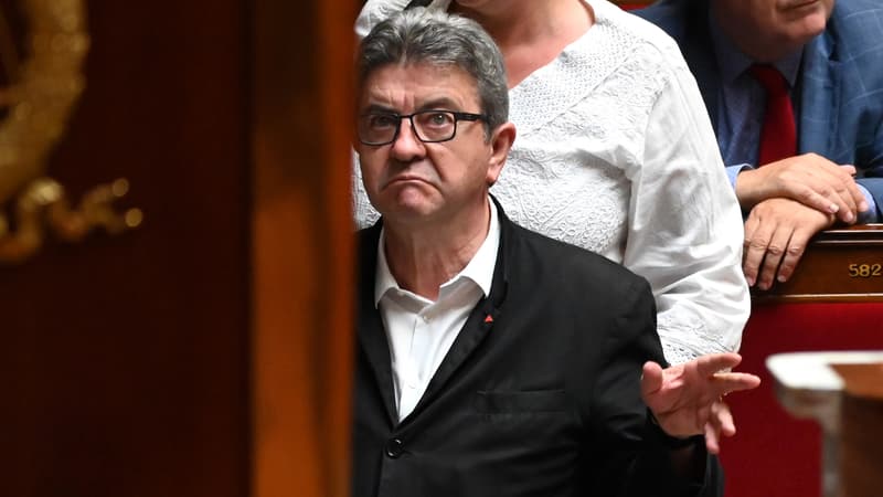 Jean-Luc Mélenchon le 25 juin 2019 à l'Assemblée Nationale