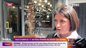 Taux d'emploi: François Bayrou pointe du doigt les jeunes 