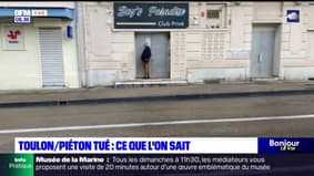 Toulon: une enquête ouverte après la mort d'un piéton percuté par un automobiliste
