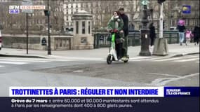 Trottinettes à Paris: le gouvernement souhaite réguler et non interdire