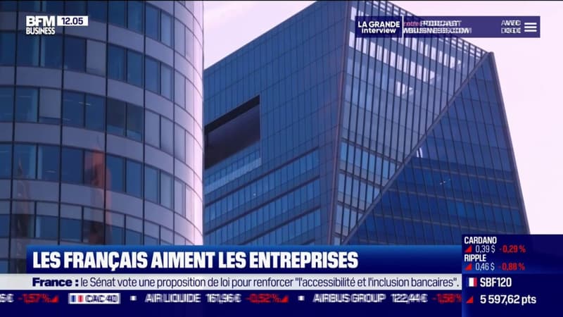 Les Français aiment les entreprises!