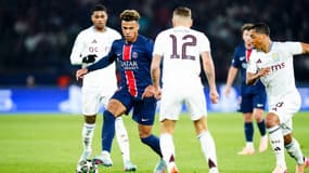 Désiré DOUE lors du match PSG-Aston Villa le 09/04/2025
