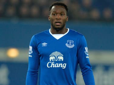 Romelu Lukaku sous le maillot d'Everton