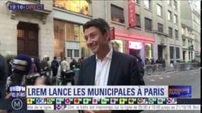 Municipales: "Paris, c'est un projet collectif", assure Benjamin Griveaux 
