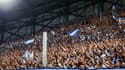 Des supporters de l'OM au stade Vélodrome, le 15 août 2023