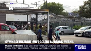 Vive colère après l'incendie d'un gymnase au Blanc-Mesnil