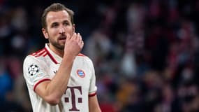 Harry Kane avec le Bayern Munich en Ligue des champions, le 29 janvier 2025