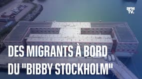 Royaume-Uni: des premiers demandeurs d'asile se sont installés à bord du "Bibby Stockholm"