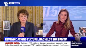 Roselyne Bachelot: "Nous travaillons à la réouverture des lieux de culture (...) la situation reste encore trop incertaine"