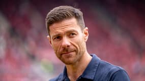 L'entraîneur du Bayer Leverkusen Xabi Alonso, 17 mai 2025