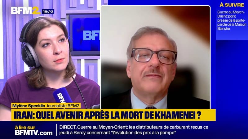 Reza Pahlavi, une alternative? "Personne ne veut remplacer une théocratie par une monarchie", répond Afchine Alavi, membre du Conseil national de la résistance iranienne