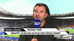 Double Contact - Michael Youn : "Mbappé ? Je n’ai pas vu plus fort depuis Zidane"