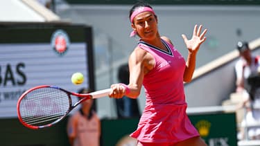 Caroline Garcia à Roland-Garros le 27 mai 2023.