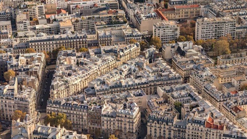 Le panorama permet de zoomer avec une grande précision dans les rues de Paris.