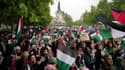 Manifestation pour la Palestine à Paris samedi 1er juin 2024