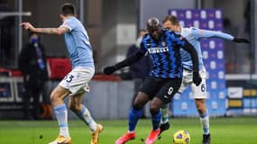 Romelu Lukaku lors de la victoire face à la Lazio Rome