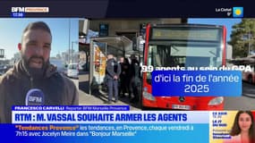 Marseille: Martine Vassal souhaite armer les agents de la RTM