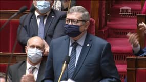 Jean-Luc Reitzer, le 13 octobre 2020 à l'Assemblée nationale.