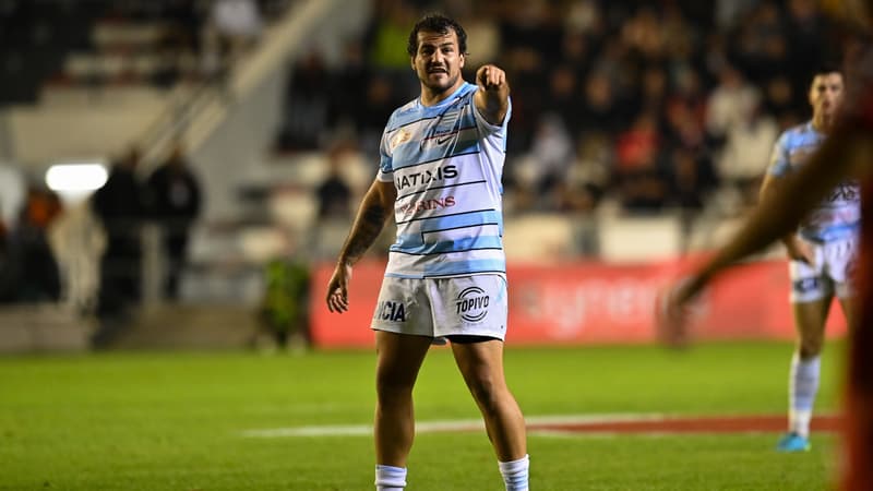Kevin Le Guen avec le Racing 92, en octobre 2021