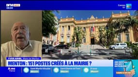 151 postes ont-ils été créés à Menton ? La réponse du maire, Yves Juhel